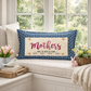 GLITTER CUSTOM PANEL ONLY: RECTANGLE Spring, Gift; Mom Her MOTHER'S DAY MAKE THE WORLD GO ROUND WITH BIRTH YEARS