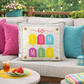 PANEL ONLY: SQUARE Hello Summer Vibes Lazy Days Childhood Memory Hot Melt POPSICLE