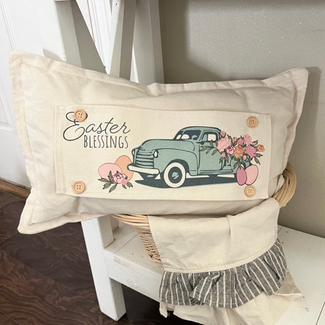 Holiday Panel: Spring;  Father's Day Dad Easter Vintage Truck