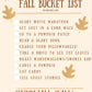 Tip Card: Harvest Fun Things to do in Fall Bucket List Printable
