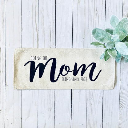 Custom Panel: Mom or Dad  {Leave year and parent in NOTES} Father Mother Day CUSTOM PANEL