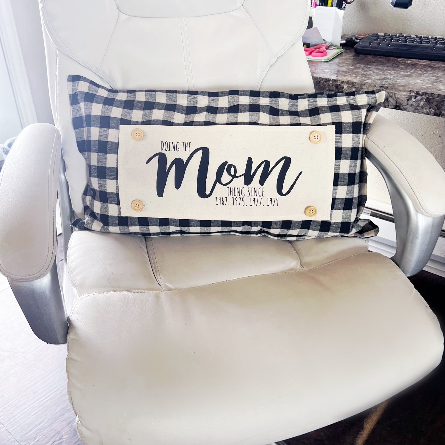 Custom Panel: Mom or Dad  {Leave year and parent in NOTES} Father Mother Day