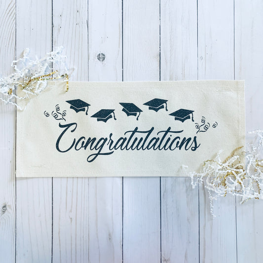 CUSTOM PANEL ONLY: RECTANGLE Memory Special Event Panel Summer, Spring; CONGRATULATIONS GRADUATION