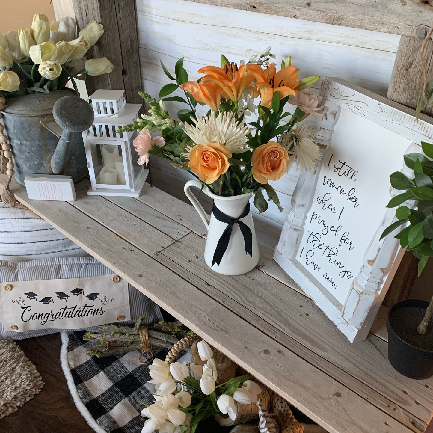 CUSTOM PANEL ONLY: RECTANGLE Memory Special Event Panel Summer, Spring; CONGRATULATIONS GRADUATION