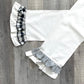 NEW BUNDLE SET: CHARCOAL & CREAM STRIPES Pillow (comes with foam insert and these 3 panels in back pocket); Winter Spring Summer Fall Autumn; TRICK OR TREAT, SUBWAY, MERRY & BRIGHT